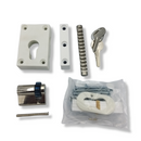 Ασφάλεια Πορτών Και Παραθύρων Με Κλειδί (λευκό)